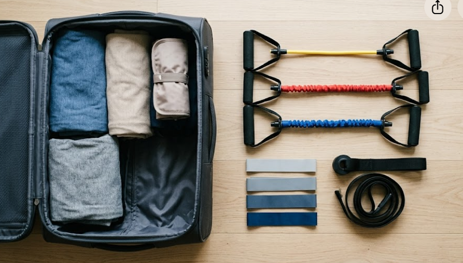 travelling with resistance band