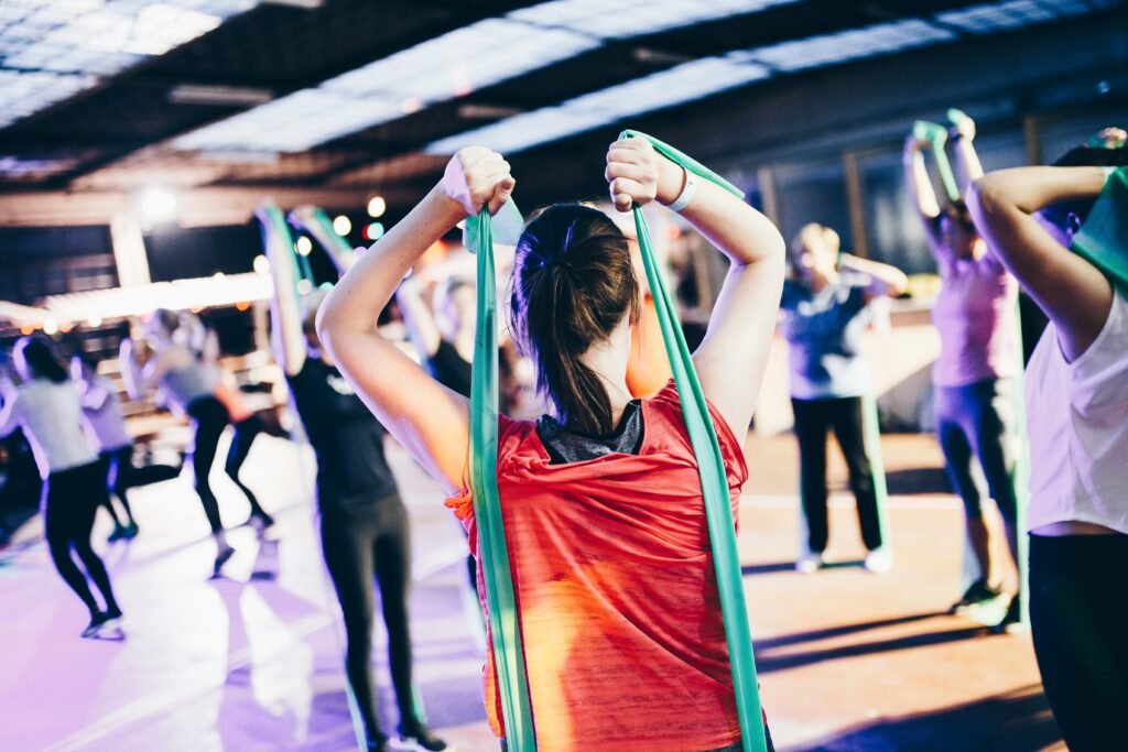 resistance band shoulder workout at home