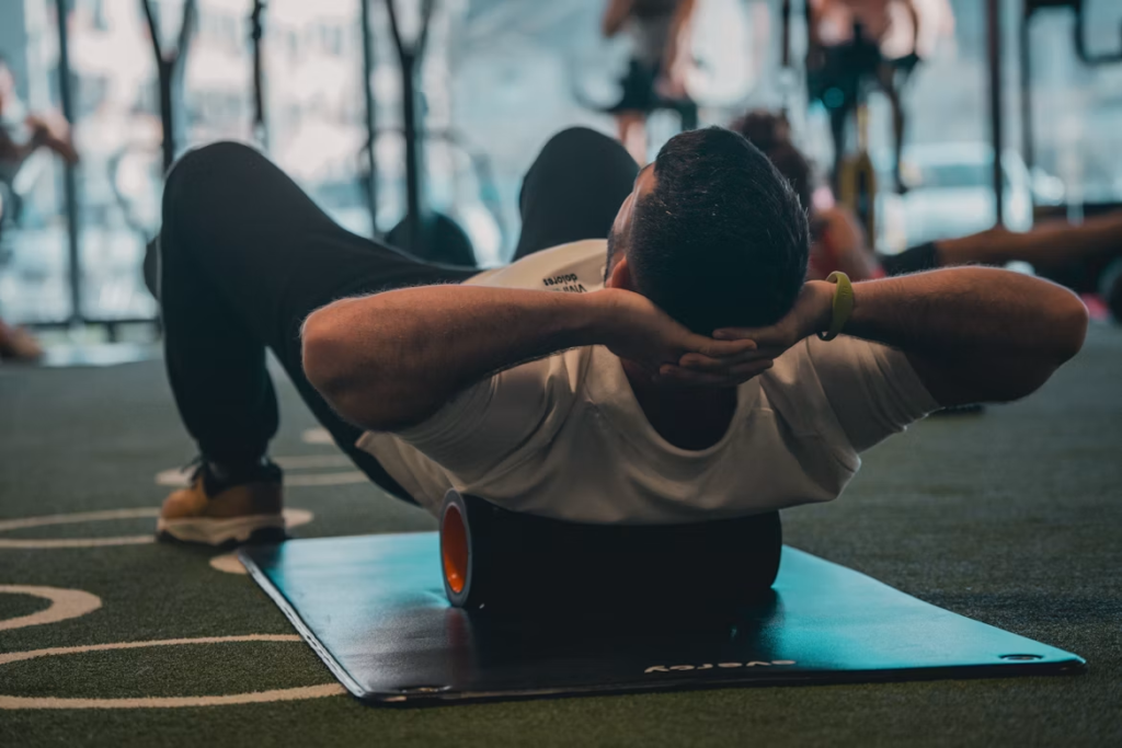 daily foam rolling routine upper back thoracic spine