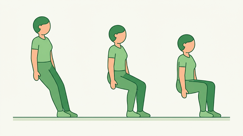 wall sit for beginners